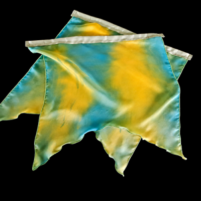 (image for) FISHER OF MEN — Children's Silk Worship Flag Set, Fishtail Design