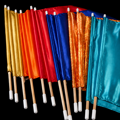 (image for) CAPPED FLAG SET: 6 colors, small size, wood rods