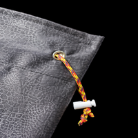 Children's worship flag bag with shoulder strap and drawstring closure