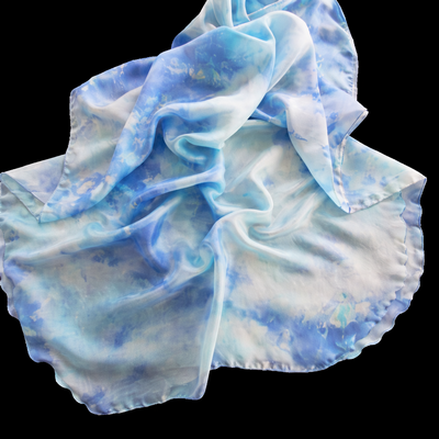 (image for) FLOWING RIVERS — Silk Worship Flag Set