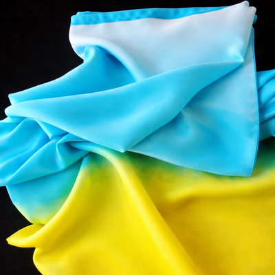 (image for) GLORY, OUR REAR GUARD — 8mm Silk Worship Flag Set