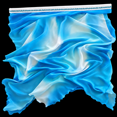 (image for) HE LEADS ME BY STILL WATERS — Silk Flag Set