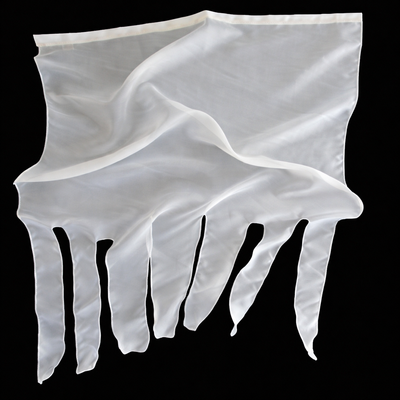 (image for) SPIRIT OF LIFE — White Silk Worship Flag