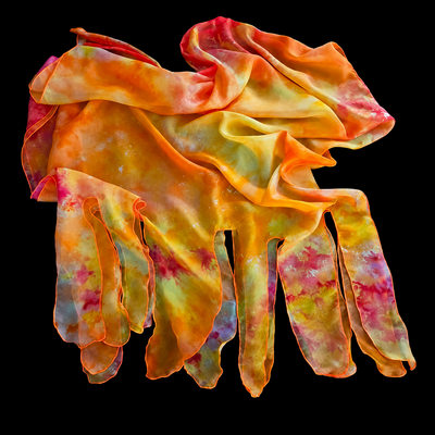 (image for) SILK FLAG SET: Consuming Fire, LG, w/flexi-rods