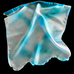 (image for) SILK FLAG: Healing River, small, w/flexi-rod