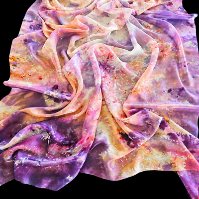 (image for) SILK FLAG SET: Lamb's Ear, Large 43x60