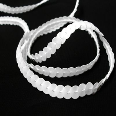 FLAT SEQUIN STRAND — 4mm Specialty Trim by the Yard (image for) FLAT SEQUIN STRAND — 4mm Specialty Trim by the Yard
