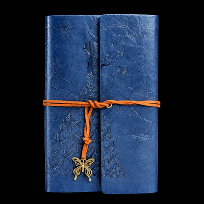 (image for) PREPARATION OF THE BRIDE JOURNAL — Red or Navy Wrap-Style Journal