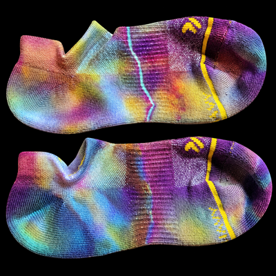 (image for) MOSAIC MELODY — Bamboo Tie-Dye Low-Cut Socks