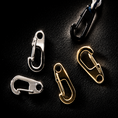 (image for) TZITZIT CLIPS — Set of 4, black, gold, or silver