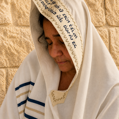 (image for) TALLIT: Prayer Shawl - Grafted In (4 colors)