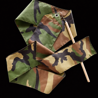 (image for) CAMO STREAMER: 2 SIZES, w/hardware & stick