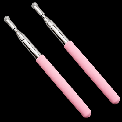 (image for) Extendable Worship Flag Poles: Pink Grip