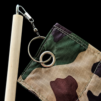 Camouflage warfare praise streamer made from ripstop fabric